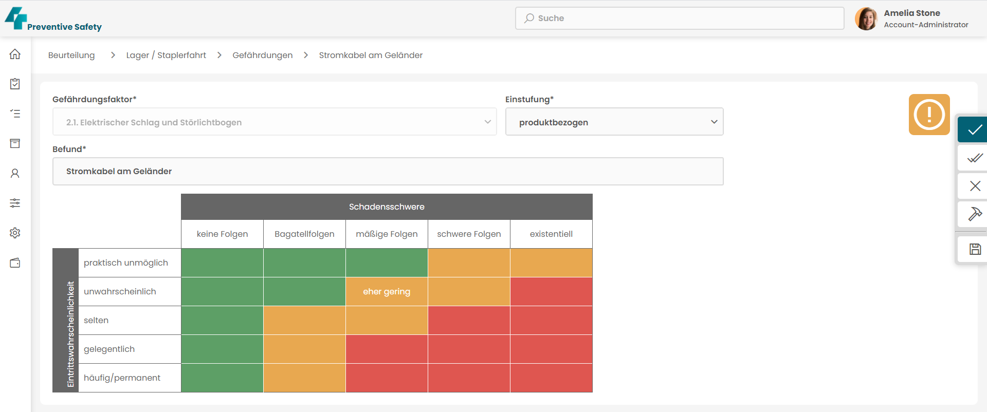 screenshot of 4TY Preventive Safety